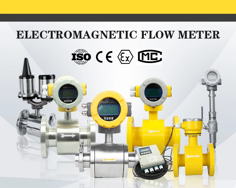 Macsensor Triclover and ANSI Flanges Electromagnetic Mag Flow Meters for Sanitary Liquid